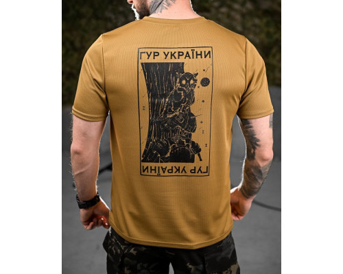 Тактична водовідвідна футболка Oblivion розвідка койот ДЛ7031 — фото 3
