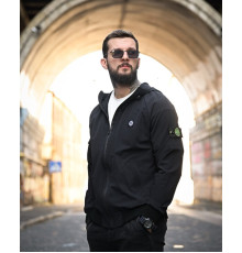 Міська Ветровка Stone island кишеня black 4 ДЛ7035