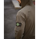 Міська вітровка Stone Island карман оліва 4 люкс ДЛ7037 — фото 8