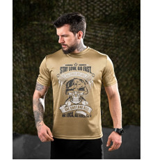 Тактическая футболка Oblivion Go fast Oblivion coyote ДЛ7051