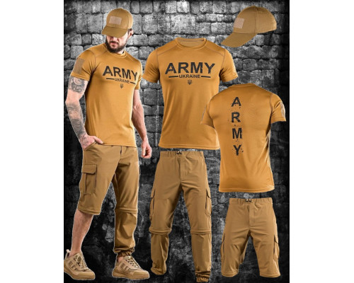 Літній тактичний костюм FREERIDE army ДЛ7074